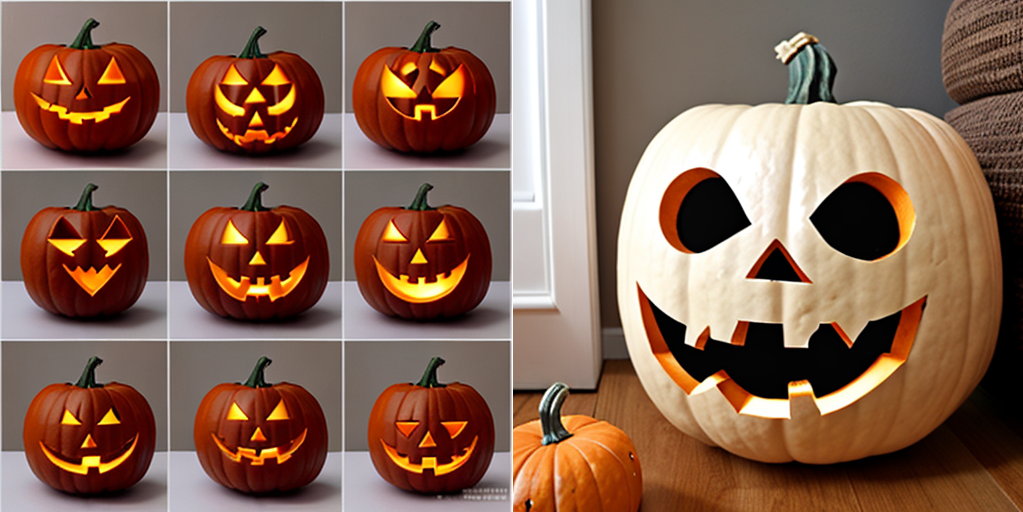 How to Make a Black and White Striped Pumpkin
